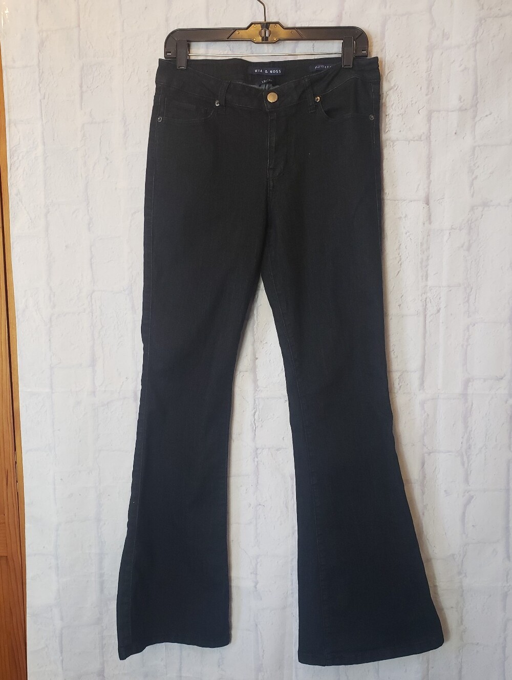 MIA & MOSS Holly Fit & Flare Dark Wash Jeans 12/31
